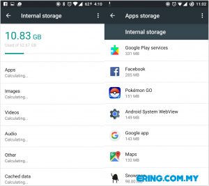storage