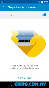 swipe-to-shrink-screen