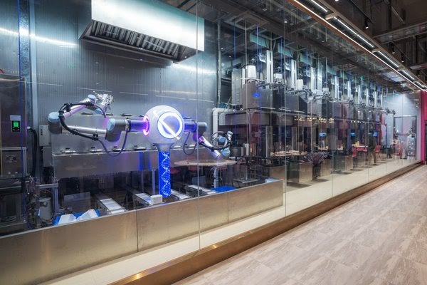 Country Garden Bina Kompleks Restoran Robot Pertama Seumpamanya di Dunia di Guangdong, China